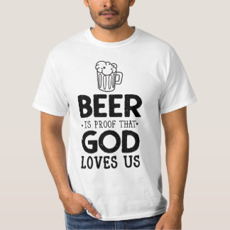 Beer gud Kärlek USA Manar Shirt T