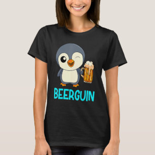 Beer Guin Beer Penguin Manar Beer Far S Day Party T Shirt