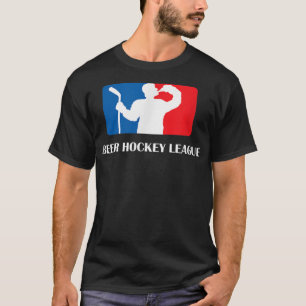 Beer Hockey League T-Shirt Vuxnas