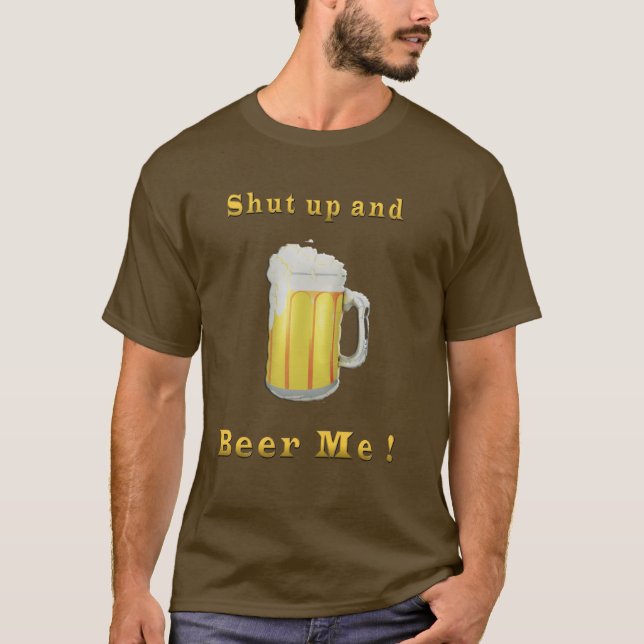 Beer humor T-Shirt (Framsida)