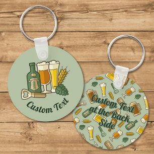 Beer Icons-nyckelkedja Nyckelring