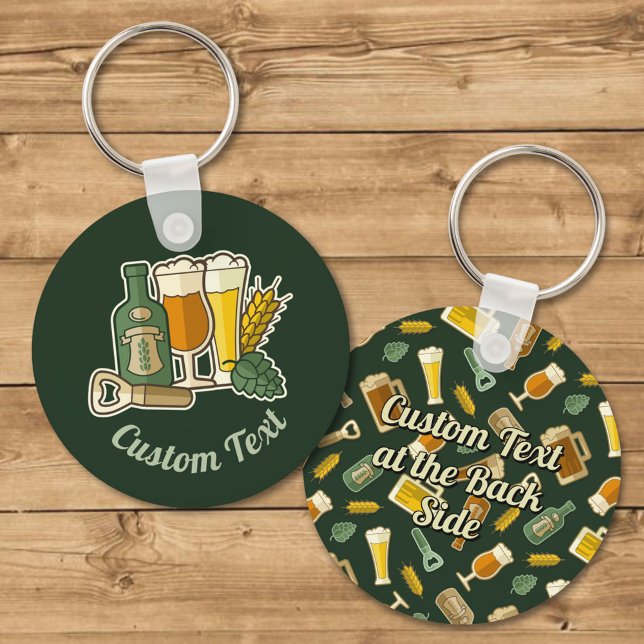 Beer Icons-nyckelkedja Nyckelring (Skapare uppladdad)