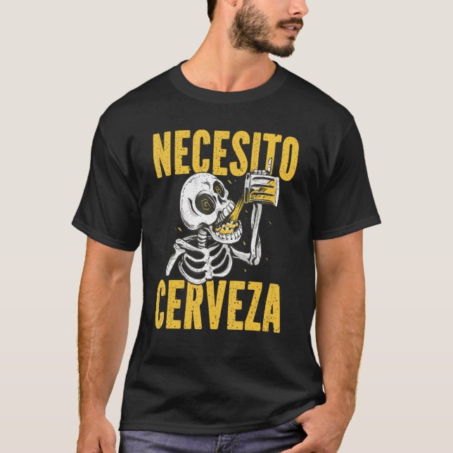 Beer in Spain T Shirt (Framsida)