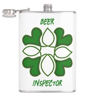 Beer Inspection St Patricks Celtic Kor och Cover Fickplunta