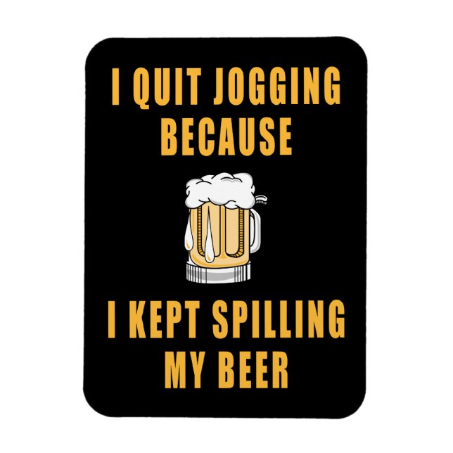 Beer Jogger Magnet (Vertikal)