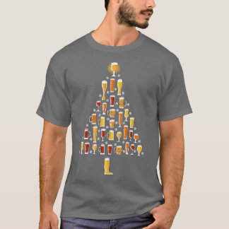 Beer Julgran T Shirt