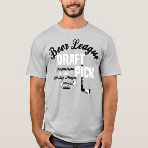 Beer League Hockey Draft Plocka T-Shirt