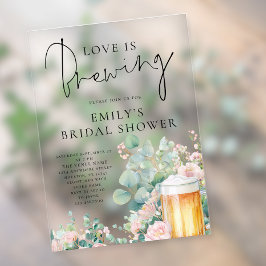 Beer Love is Brewing Bridal Shower