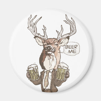 Beer Me Beer Buck av Mudge Studios Magnet