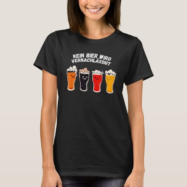 Beer Meme Ich liebe jeden Bier T Shirt (Framsida)