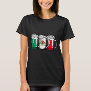 Beer Mexican Flagga Mexiko Cinco De Mayo Manar Dri T Shirt