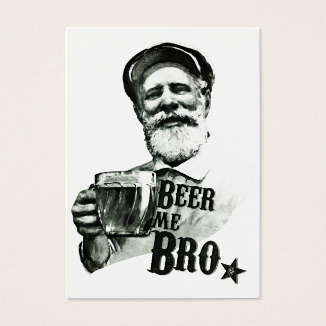 Beer mig Bro Visitkort (Framsidan)