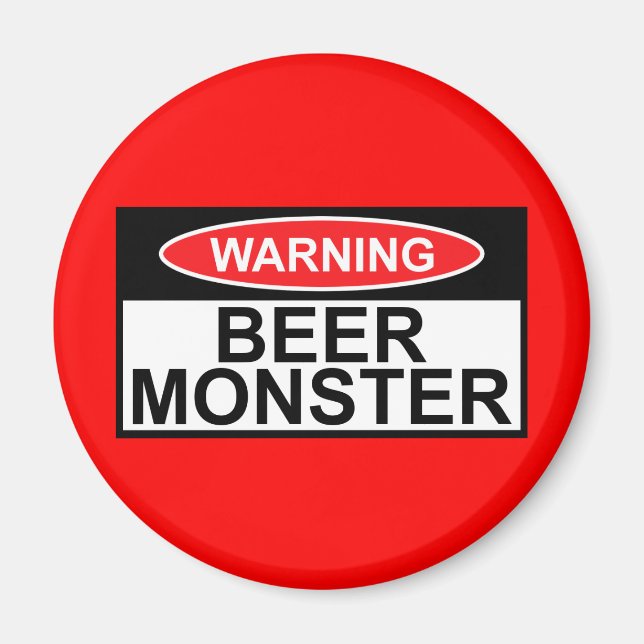 Beer monster magnet (Framsidan)