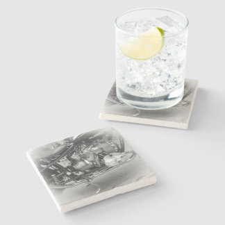 Beer Motorcycle Coaster 19 Stenunderlägg