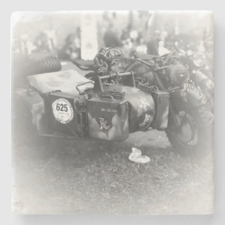 Beer Motorcycle Coaster 4 Stenunderlägg