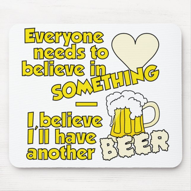 Beer mousepad musmatta (Framsidan)