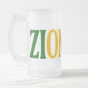 Beer mug in frosted glass frostat ölglas