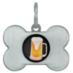 Beer Mugg ID-bricka Husdjur