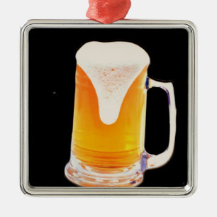 Beer Mugg Julgransprydnad Metall