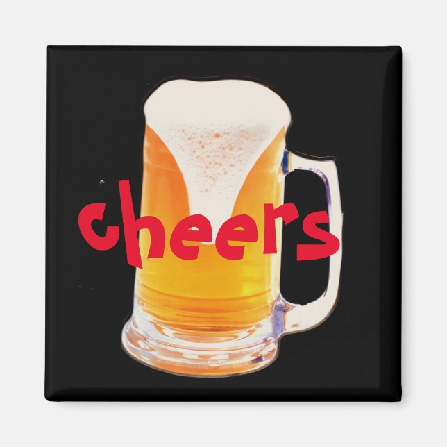 Beer Mugg Magnet (Framsidan)