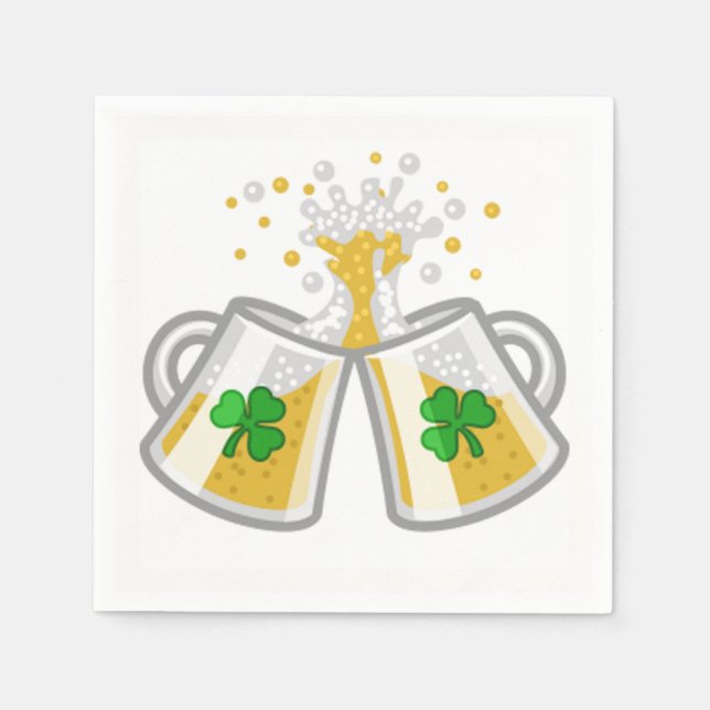 Beer Mugg Pappersservett (Framsidan)
