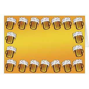 Beer Mugg Ram Hälsningskort