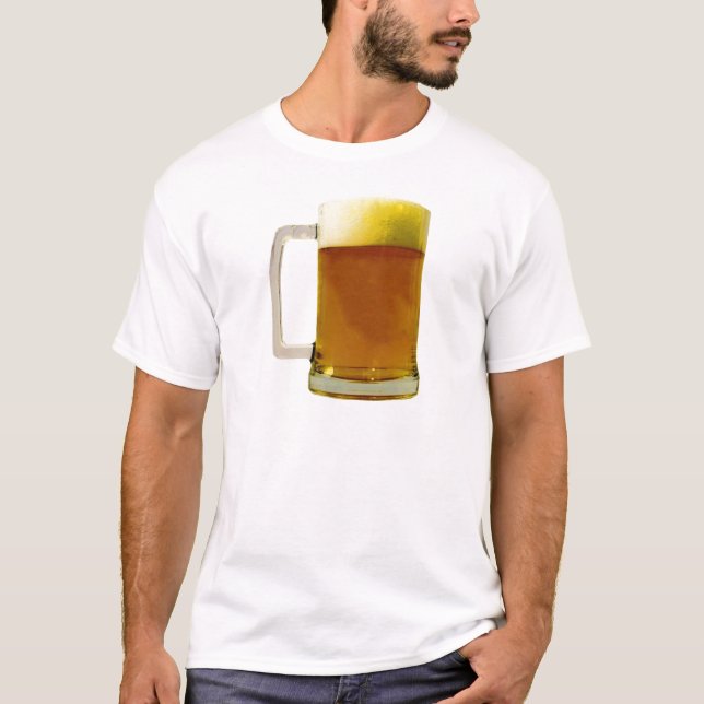 Beer Mugg T Shirt (Framsida)