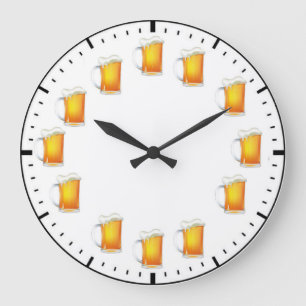 Beer-O-klocka Stor Klocka