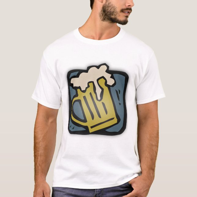 Beer O'Clock T-Shirt (Framsida)