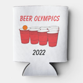 Beer Olympics Red Solo Kopp Pong Can Cooler
