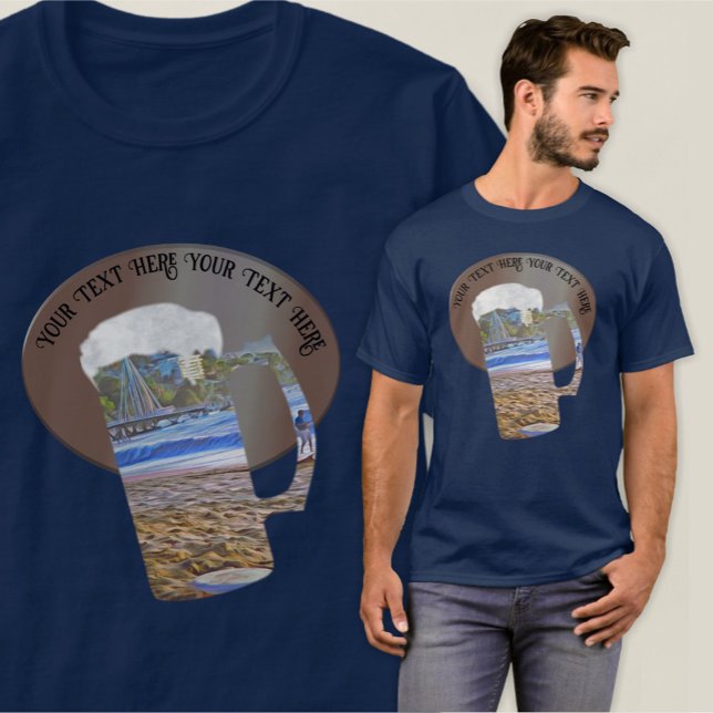 Beer på Los Muertos Beach 786 T Shirt (Skapare uppladdad)