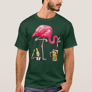 Beer Påsk Dag Flamingo-dricksvattendräkt T Shirt