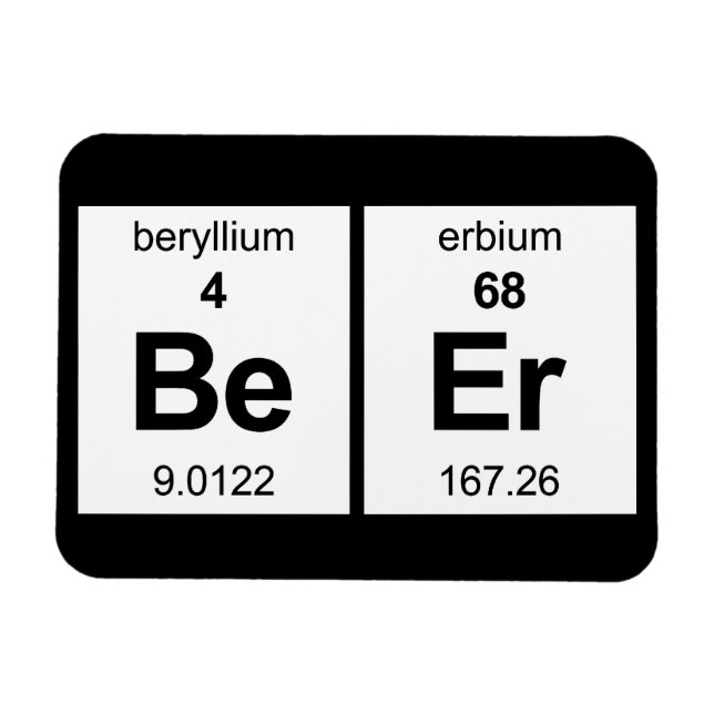BeEr Periodic Bord Magnet (Horisontell)