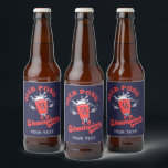 Beer Pong Champion är roligt att dricka spel Ölflaska Etikett<br><div class="desc">Beer Pong Champion Lung Drinking Game Beer Flaska-etikett - lätt att anpassa med din egen text / namn</div>