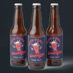 Beer Pong Champion är roligt att dricka spel Ölflaska Etikett<br><div class="desc">Beer Pong Champion Lung Drinking Game Beer Flaska-etikett - lätt att anpassa med din egen text / namn</div>