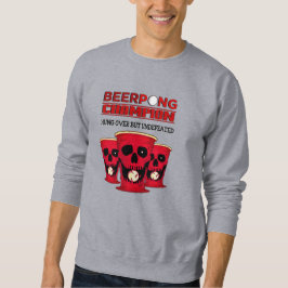 Beer Pong Champion Lång Ärmad Tröja