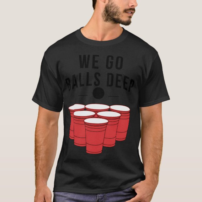 Beer Pong Championship Beer Pong Champion Beer Pon T Shirt (Framsida)