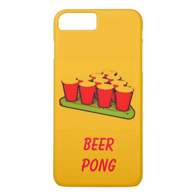 Beer Pong iPhone 7 Plus Fodral Case-Mate iPhone Skal (Baksida)
