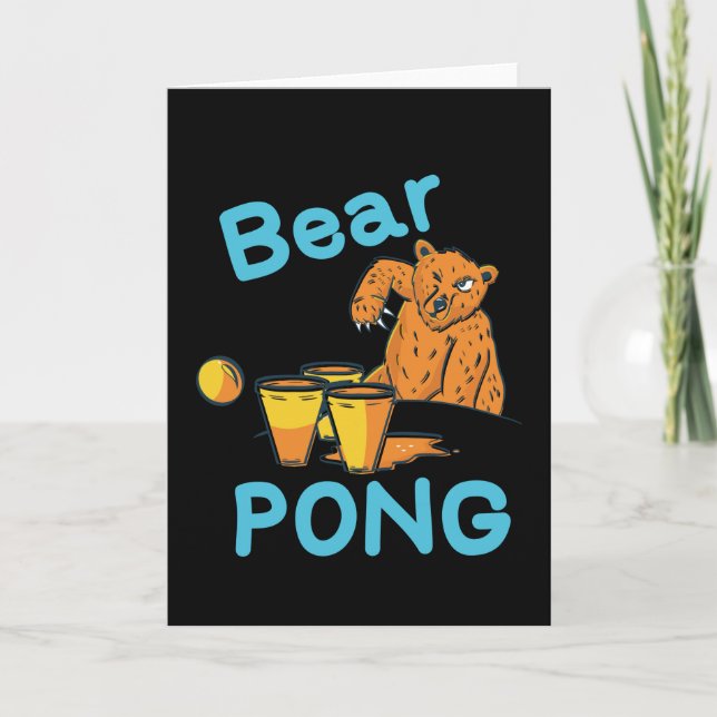 Beer Pong Kort (Framsida)