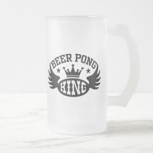 Beer Pong Kung Frostat Ölglas