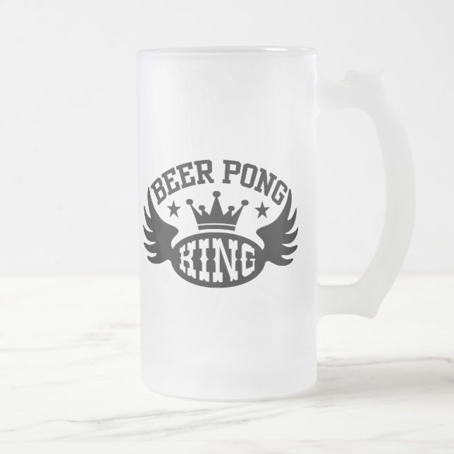 Beer Pong Kung Frostat Ölglas (Höger)