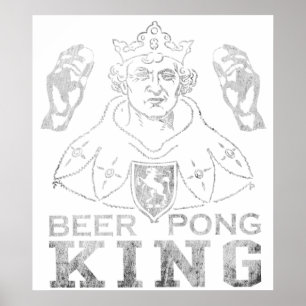 Beer Pong Kung Poster