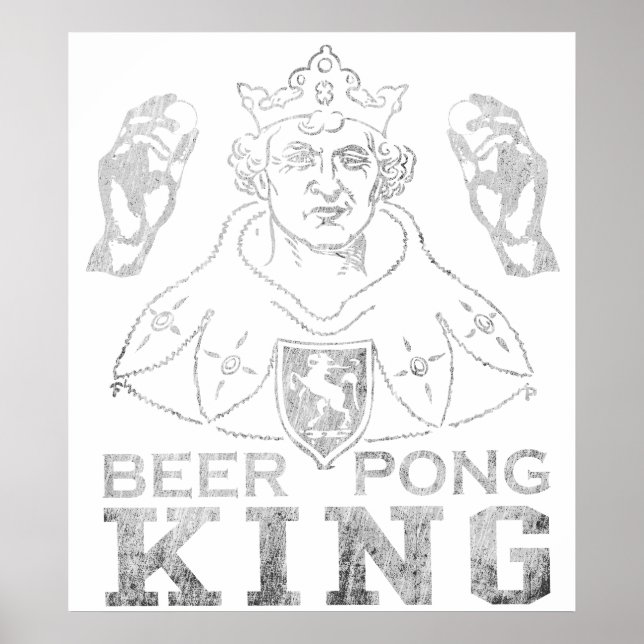 Beer Pong Kung Poster (Framsidan)