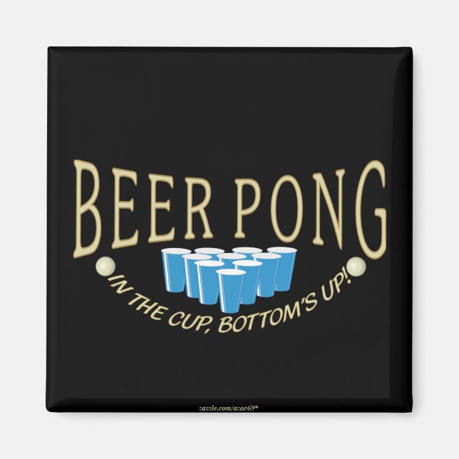 Beer Pong Magnet (Framsidan)