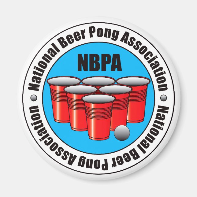 Beer Pong Magnet (Framsidan)