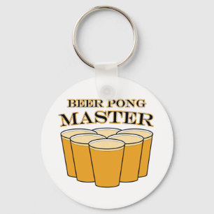 Beer Pong Master Nyckelring