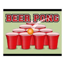Beer Pong Poster