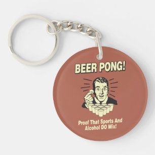 Beer Pong: Proof Alcohol & Sports Mix