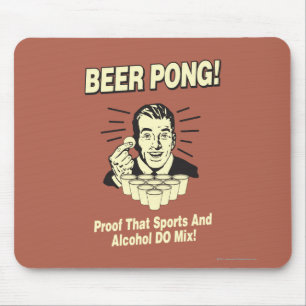 Beer Pong: Proof Alcohol & Sports Mix Musmatta