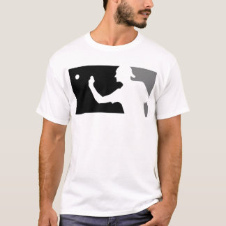 Beer Pong Shirt i Grått & Black T